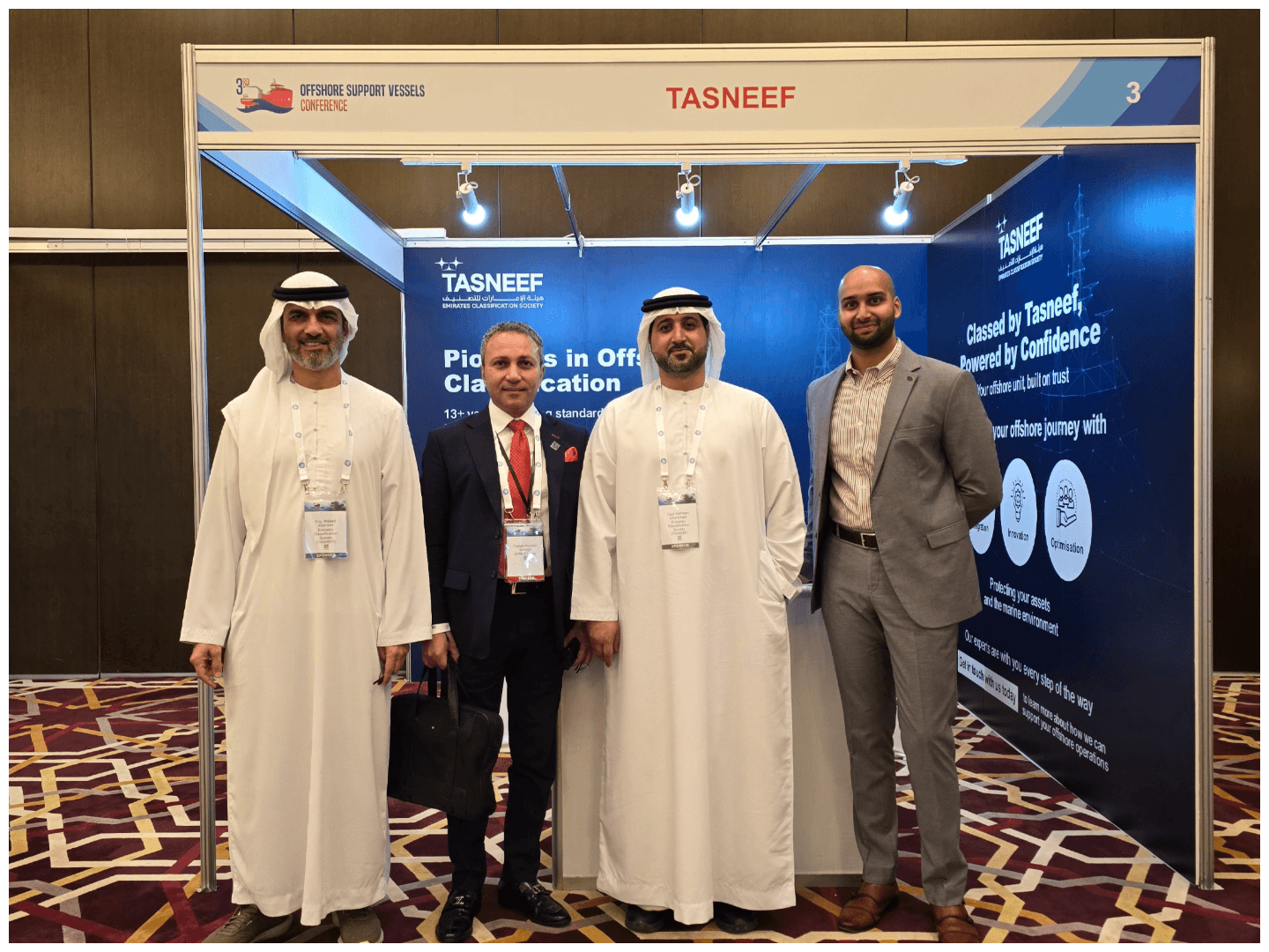 TASNEEF Participates in the OSV Conference 2025