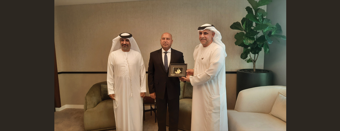 "Tasneef was pleased with the meeting of his excellency Kamel Al Wazir, Transport Minister of Egypt, at EXPO 2020 Dubai"